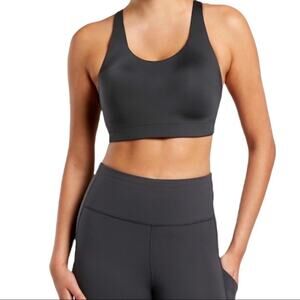 Athleta Advance High Impact Sports Bra Wireless Black NWT Women's Size 42F